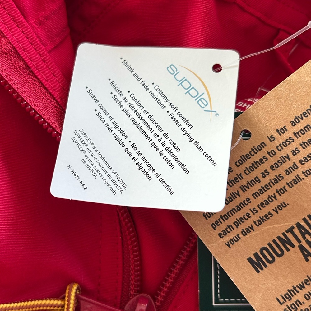 LL Bean Mountain Classic Anorak Jacket Men’s Small Colorblock Windbreaker New - Picture 8 of 8